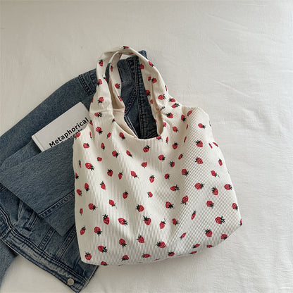 Portable Tote Bag Large Capacity Beautiful Simple
