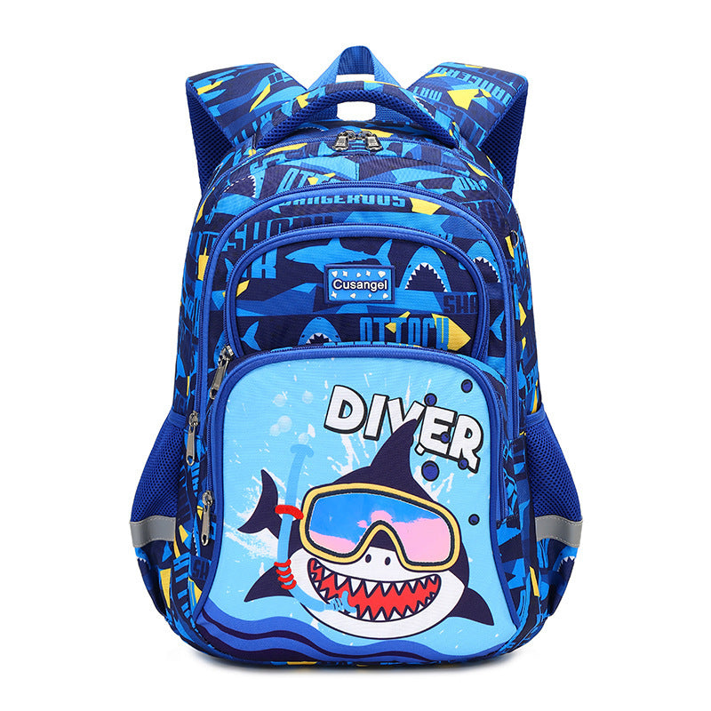 primary school student schoolbag boys stylish and lightweight grade 1 3 children backpack