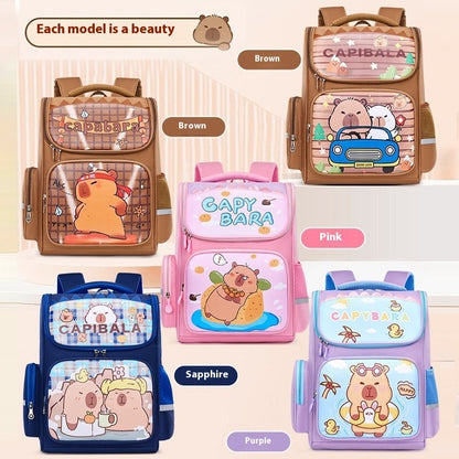 New Capabala Primary School Student Large Capacity Cute Schoolbag For Children