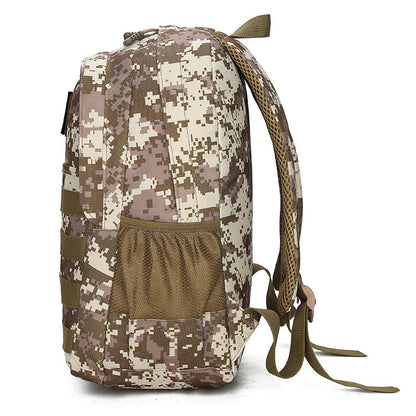 camouflage backpack outdoor large capacity backpack male and female student school bag