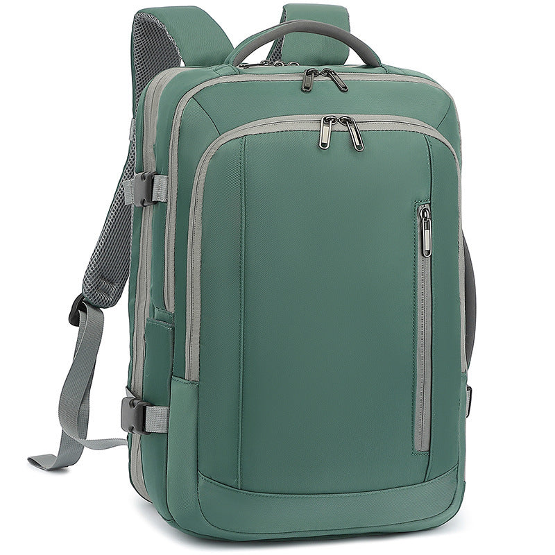 large capacity backpack expansion luggage bag multifunctional