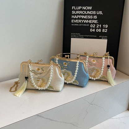 premium chinese style embroidery han chinese clothing bag ancient chinese style crossbody bag