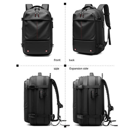 travel backpack mens business multifunction computer bag vacuum compression large capacity backpack