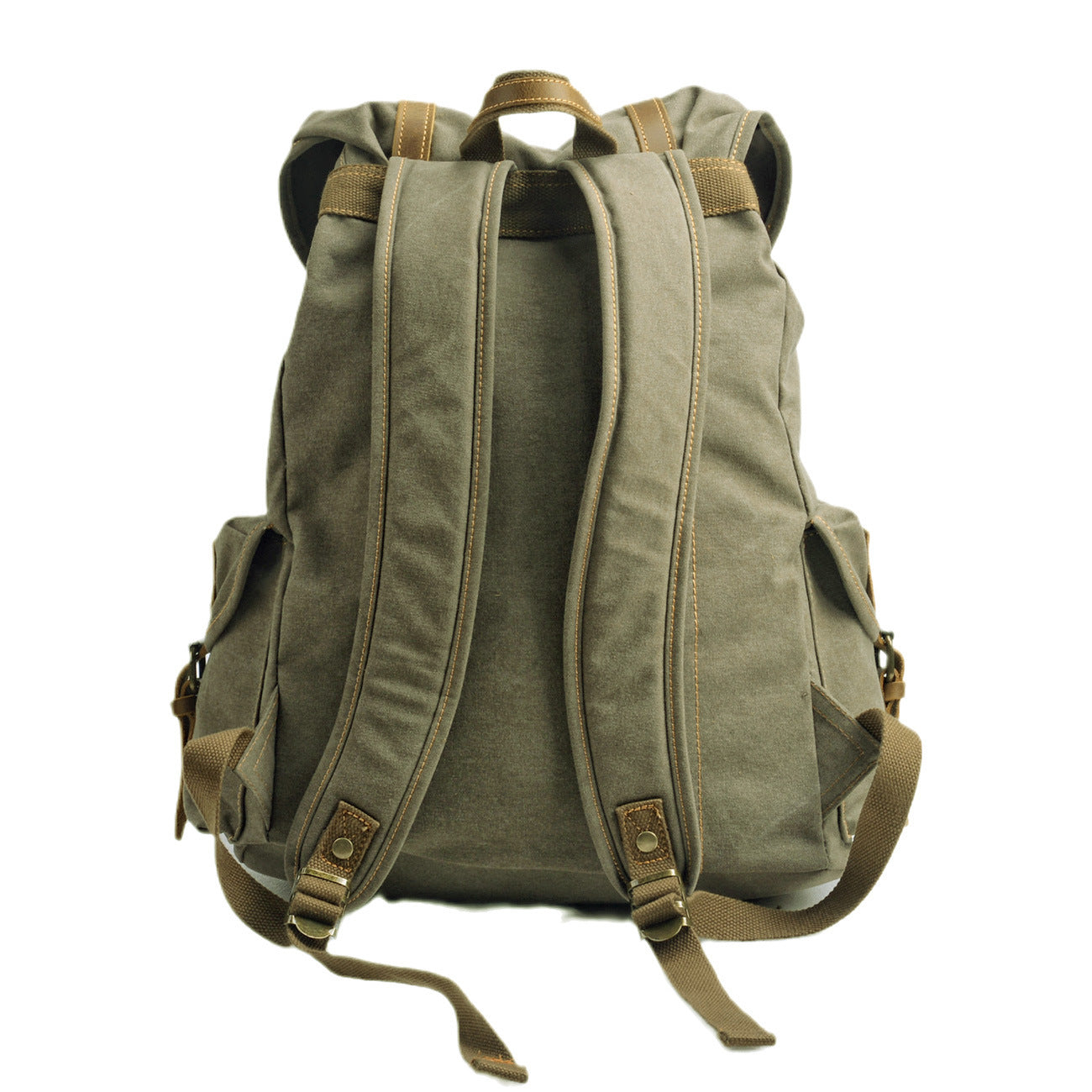 retro canvas large capacity leisure travel bag