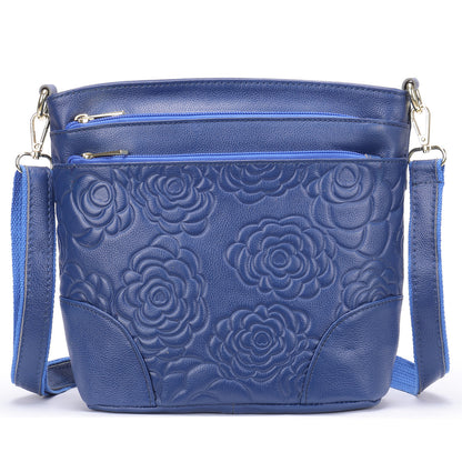 genuine leather ladies bag casual shoulder messenger bag