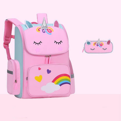 creative cartoon large capacity school bag