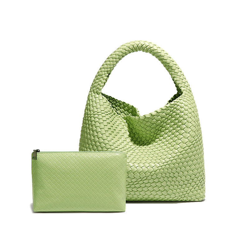 large capacity combination bags trend underarm shoulder handmade soft texture