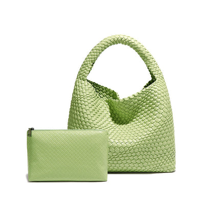large capacity combination bags trend underarm shoulder handmade soft texture