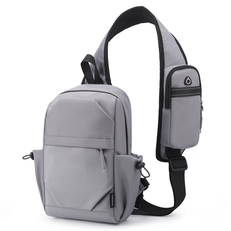 mens backpack oxford cloth shoulder chest bag