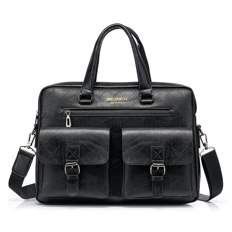 new style handbag mens horizontal one shoulder diagonal computer