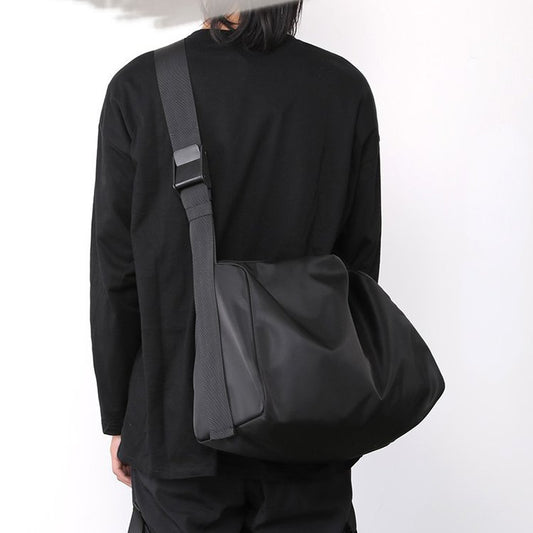 japanese casual mens work suit crossbody bag