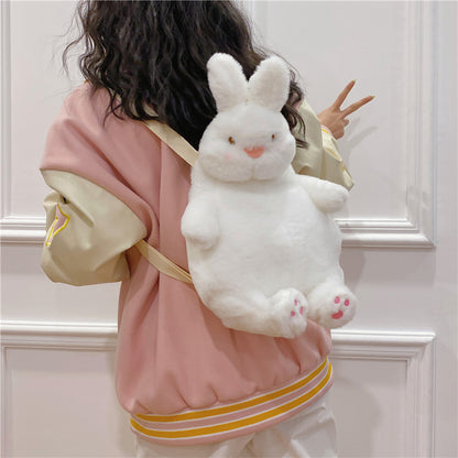 plush little duck rabbit womens cute small backpack