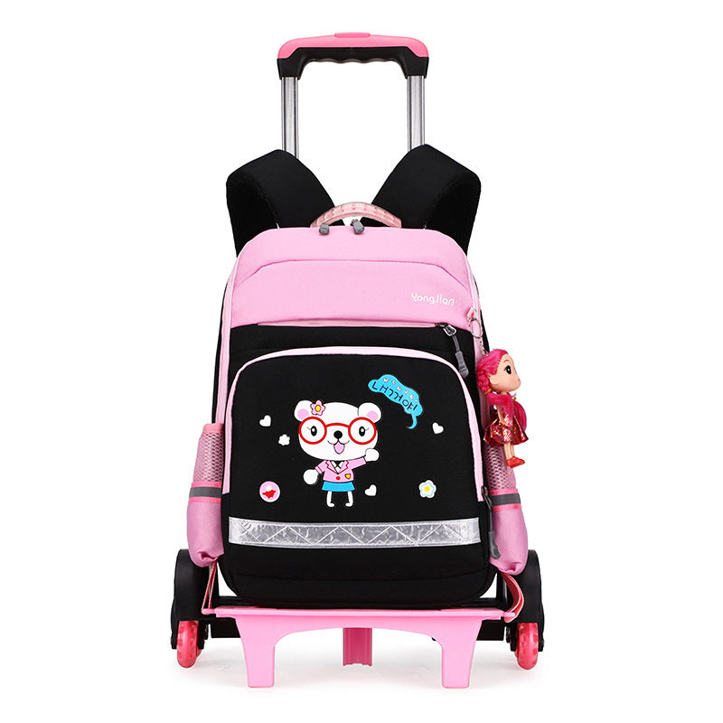 korean detachable trolley bag for elementary school students