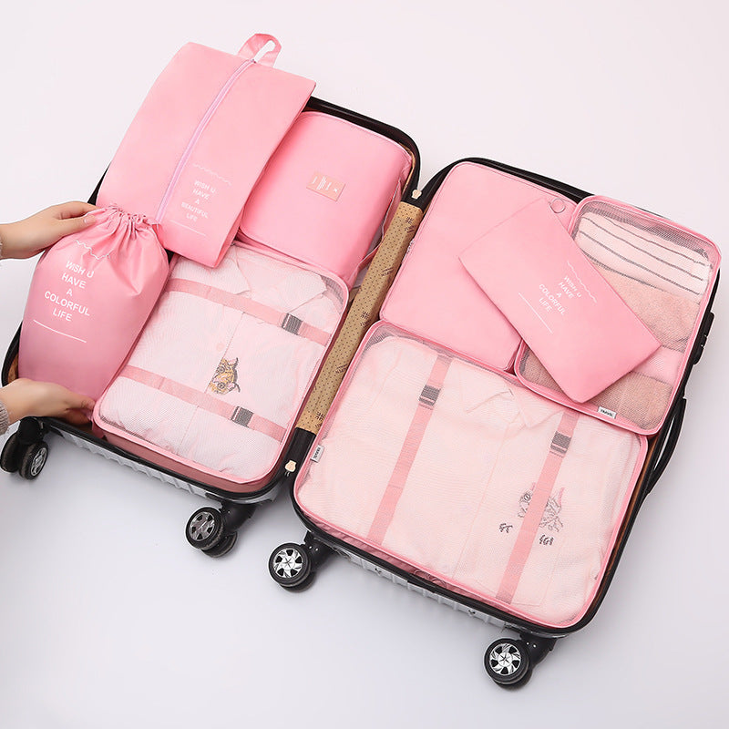 suitcase storage bag set luggage distribution bag 1