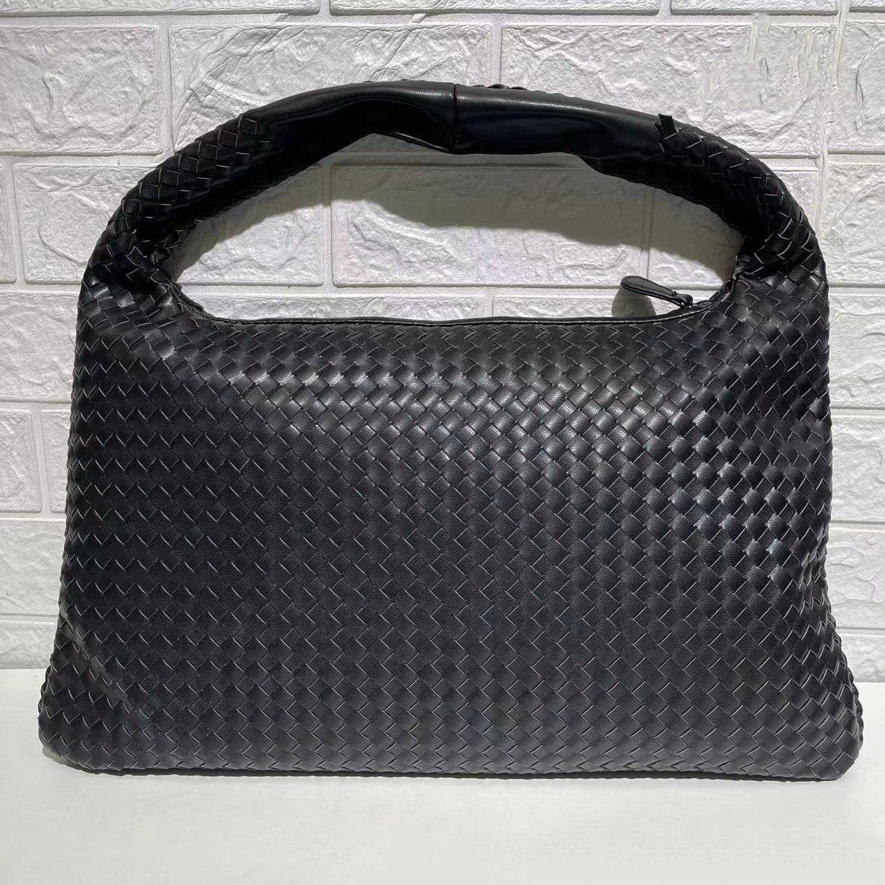 woven bag womens large large capacity shoulder handbag