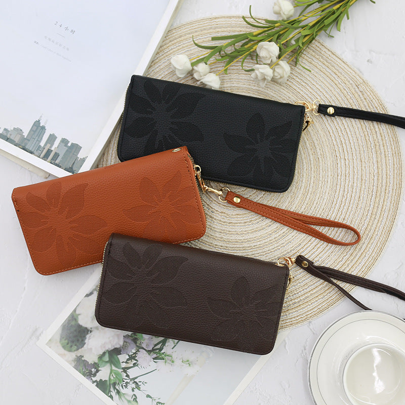 womens long wallet versatile large capacity