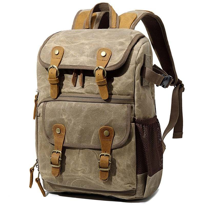 kalier digital slr camera bag waterproof canvas mens and womens backpacks