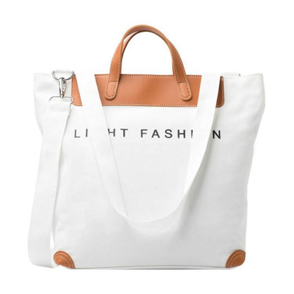 canvas shoulder bag women ins fashion messenger crossbody bags large capacity totes handbag