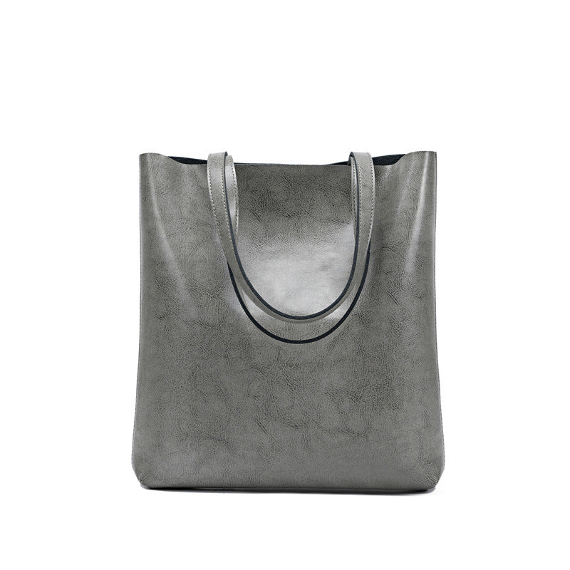 womens cow leather bag stylish and simple