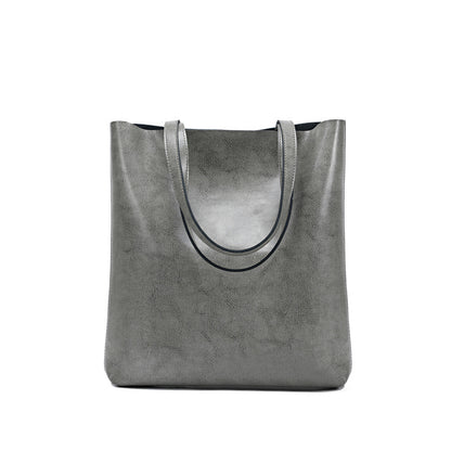 womens cow leather bag stylish and simple
