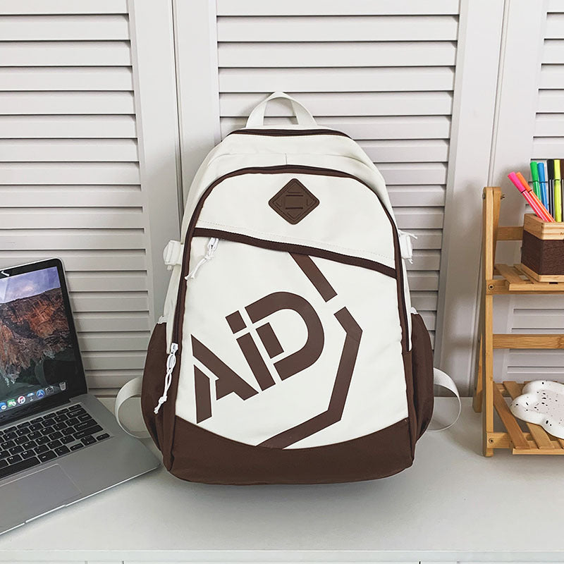 street trend small casual backpack bag portable all match schoolbag
