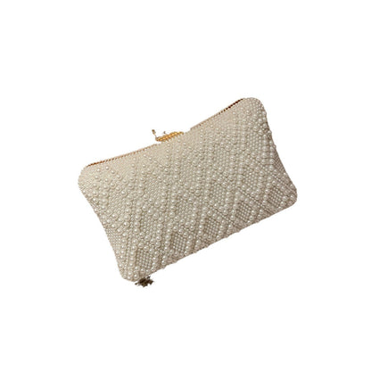 clutch temperament ladies banquet pearl bag