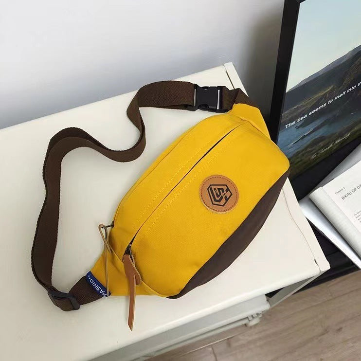 crossbody all matching one shoulder sports waist bag for women