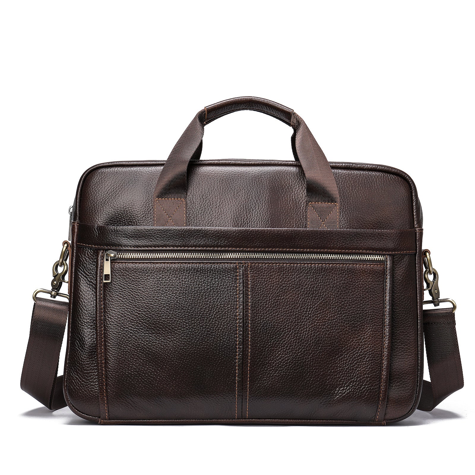 mens portable briefcase simple diagonal shoulder