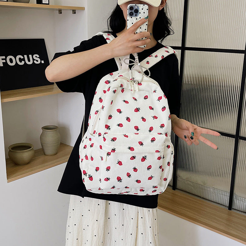 womens backpack simple japanese style students schoolbag outdoor