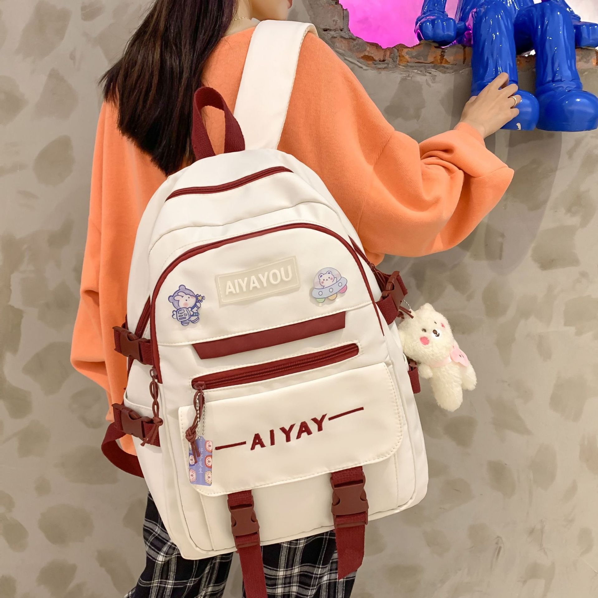 japanese computer large capacity backpack