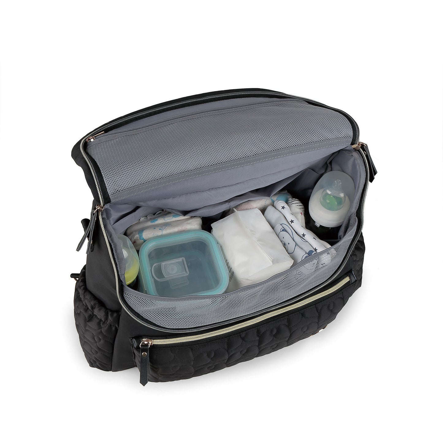 waterproof quilted mummy bag shoulder and shoulder multi functional