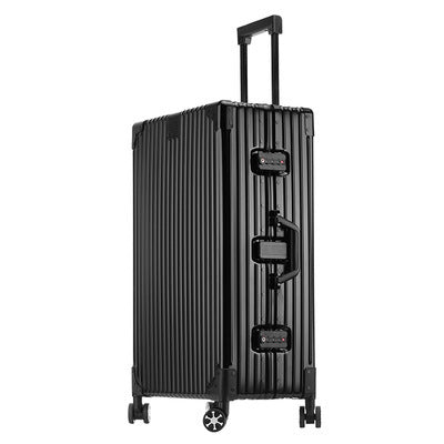 aluminum magnesium alloy luggage large capacity trolley case