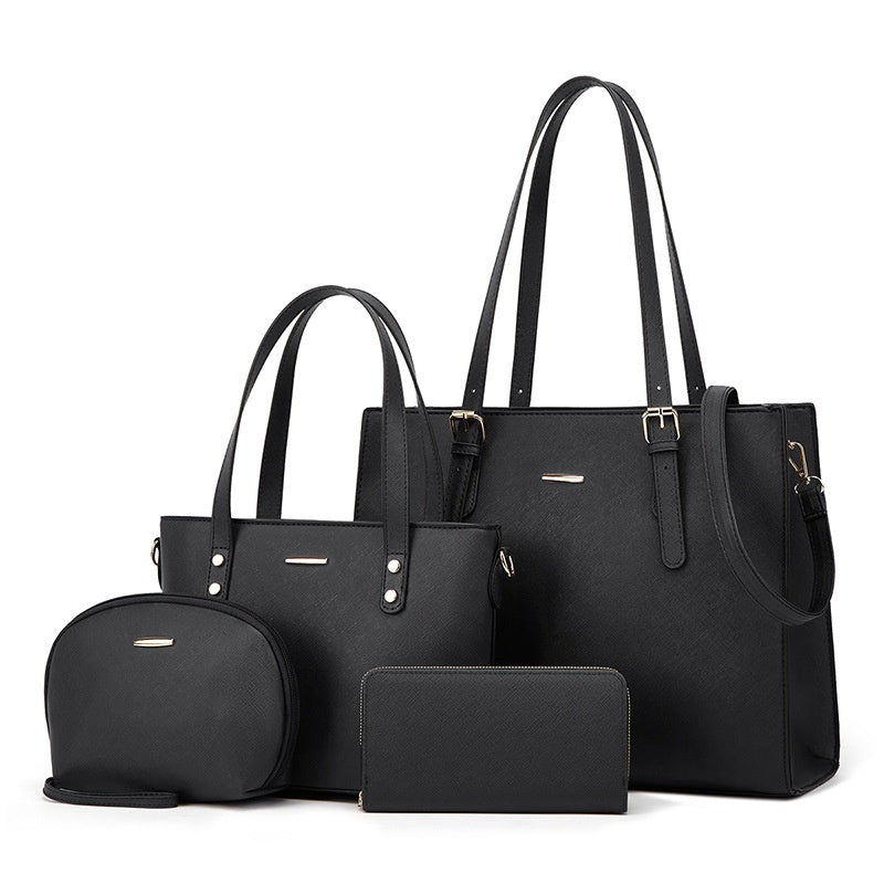 one shoulder combination package set 4 piece set