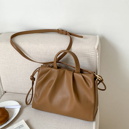 Large-capacity Simple And Stylish Totecrossbody Bag