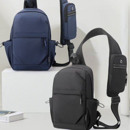 mens backpack oxford cloth shoulder chest bag
