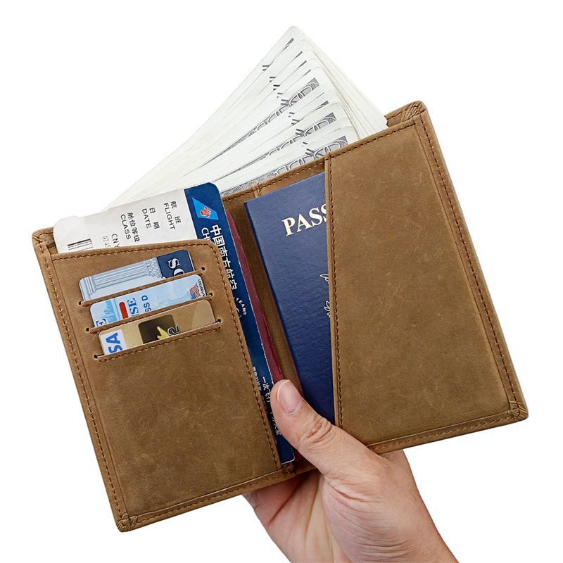 anti magnetic multi card passport bag