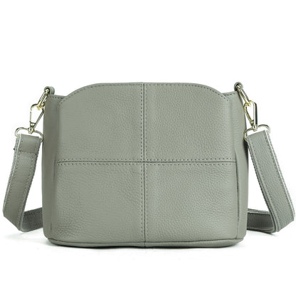 genuine leather ladies bag casual shoulder messenger bag