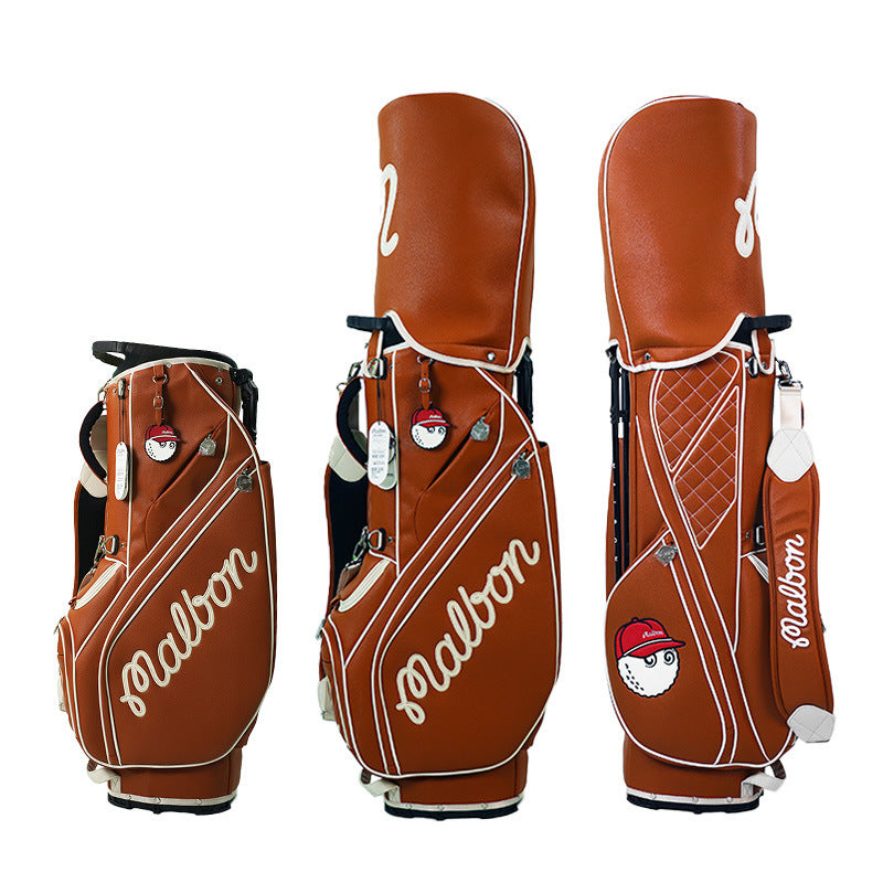 Golf Bracket Ball Bag Waterproof Leather Professional Event