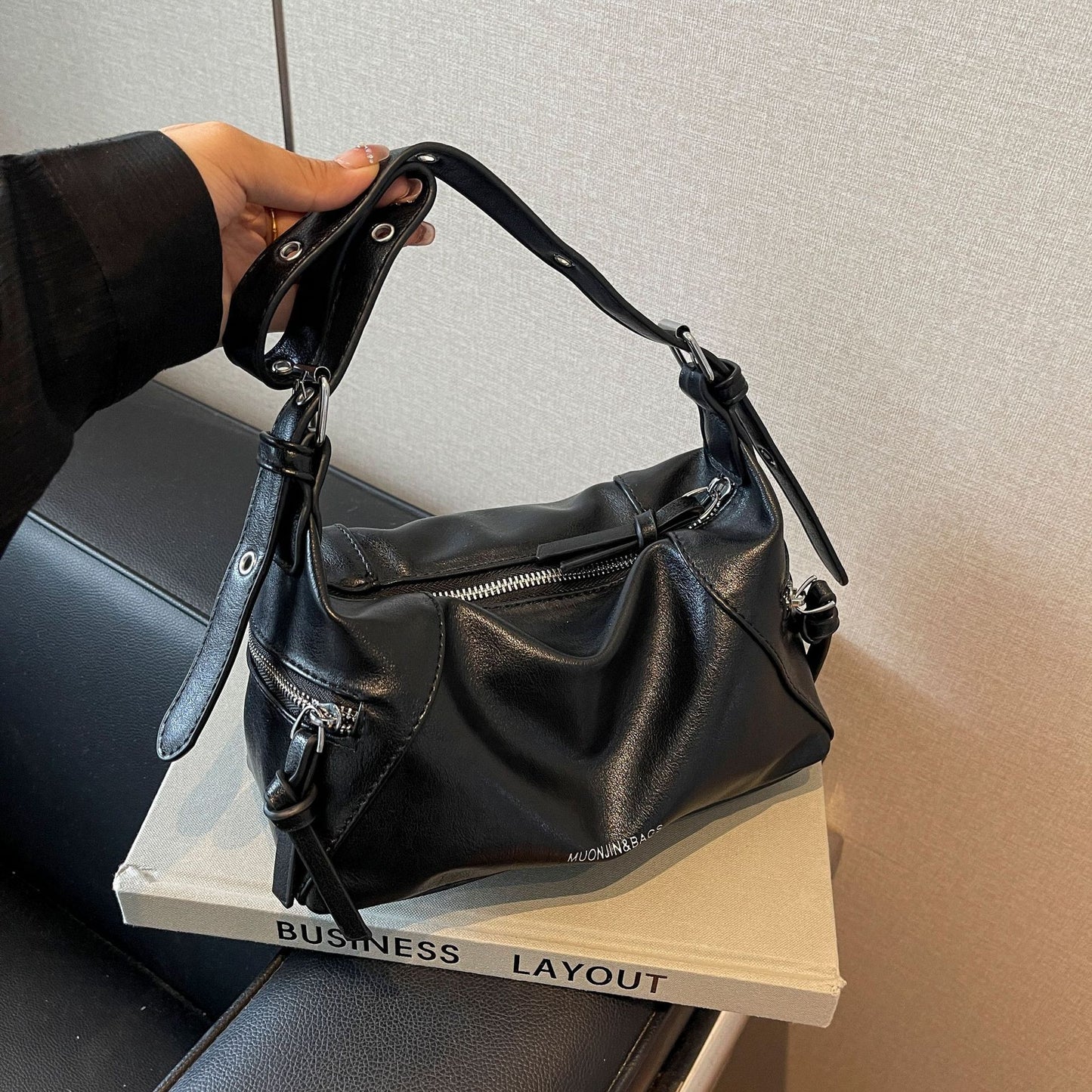 Retro Small Bags Women's Popular Crossbody Underarm Bag