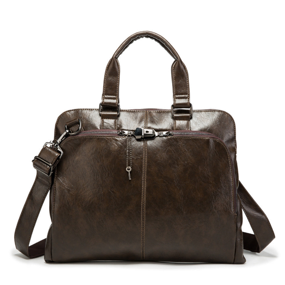 briefcase single shoulder diagonal bag mens backpack computer