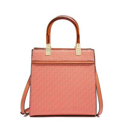 womens fashion stone pattern handbag