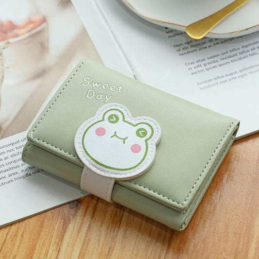 cute short cartoon coin purse for women