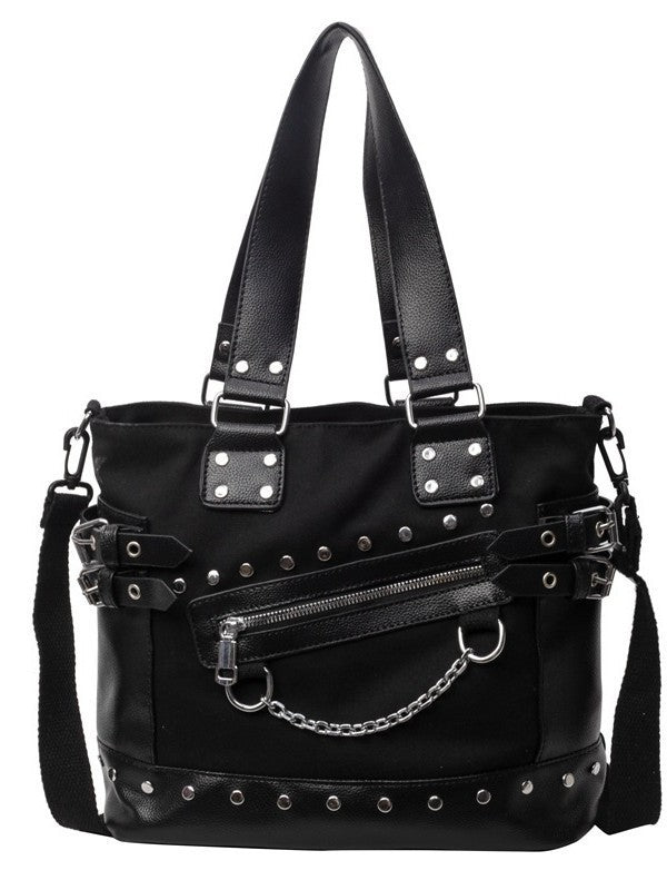 Women's Textured Casual Tote Shoulder Bag