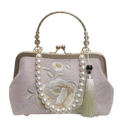 premium chinese style embroidery han chinese clothing bag ancient chinese style crossbody bag