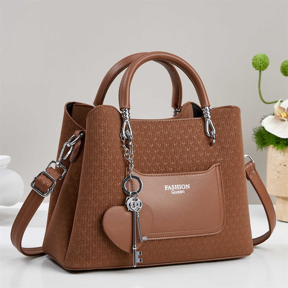 Simple Large Capacity Casual Shoulder Messenger Bag