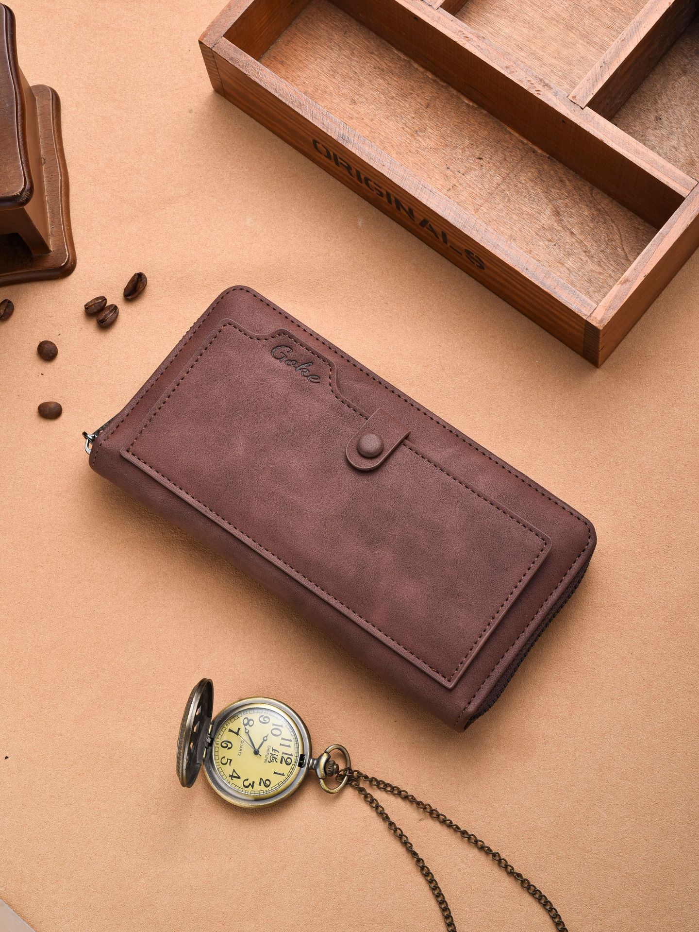 wallet mens long fashion trendy