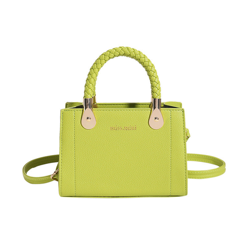 womens bag trendy fashion ins lychee pattern portable