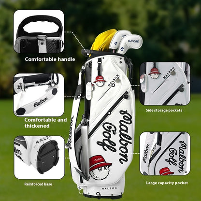 Golf Bracket Ball Bag Waterproof Leather Professional Event
