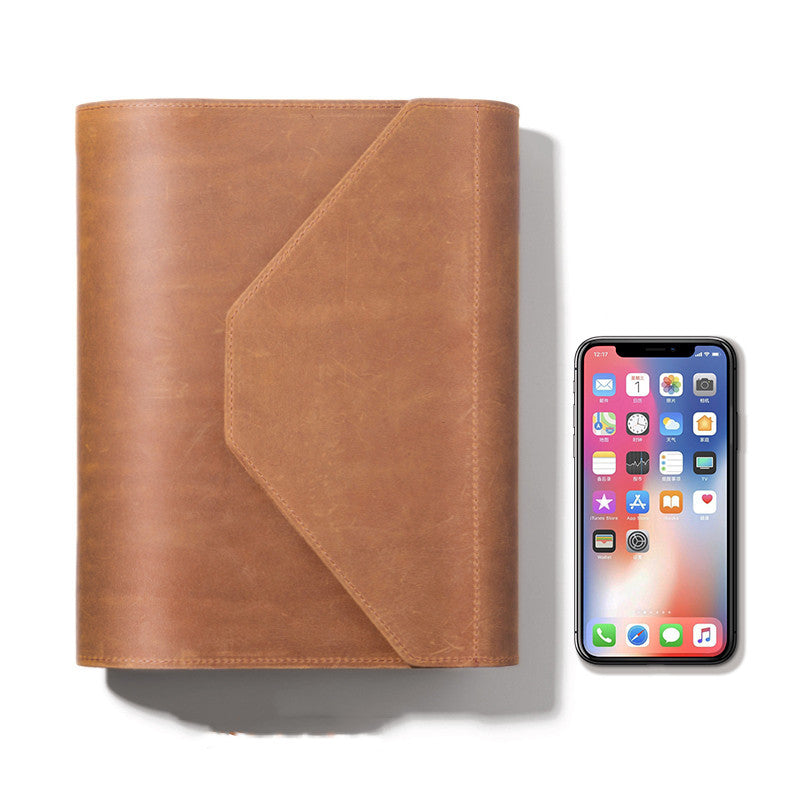 new functional retro cowhide book