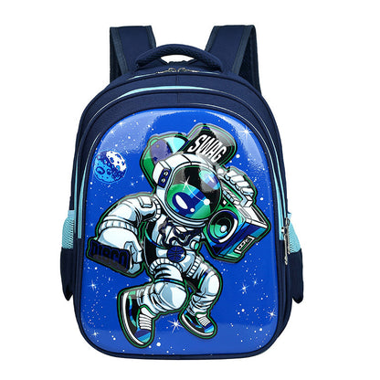 cartoon breathable burden reducing childrens backpack